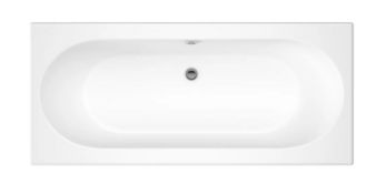Brand New Bathstore Colorado Premiercast Double Ended Straight Bath - 1700 x 750mm RRP £340 *No V...
