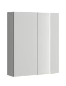 Brand New Boxed House Beautiful ele-ment(s) 600mm 2 Door Mirrored Bathroom Unit RRP £240 **No Vat...