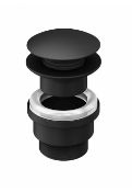 Brand New Boxed Bathstore Universal Basin Waste - Black RRP £30 **No Vat**