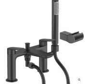 Brand New Boxed Bathstore Aero Shower Mixer Tap - Matt Black RRP £210 **No Vat**