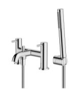 Brand New Boxed Bathstore Vantro Deck Mounted Bath Shower Mixer Tap RRP £120 *No VAT*