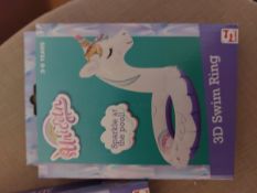Unicorn swimrings x 6
