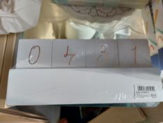 Wedding Countdown blocks x 4
