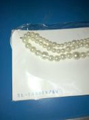 Faux pearl necklace from Starlet Jewellery RRP £49.99