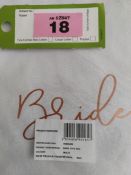 Bride tote bags x 4