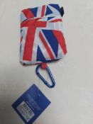 Union flag foldaway bag x 6
