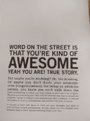 Awesome Journals RRP £12.99 each x 8