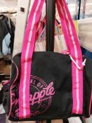 Pineapple bag with extra foldaway bag