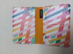 Passport holder x 4 Geo Colourful