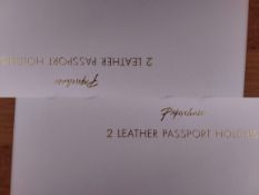 Wedding passport covers, 2 sets of 2