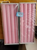 Pink Candles Approx 15 