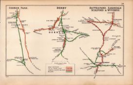 Codnor Park, Derby, Wycombe Antique Railway Junction Diagram-54.