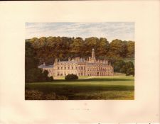 Shelton Abbey Arklow Co Wicklow Gilt-Edge Coloured Antique Book Plate.