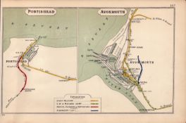 Portishead & Avonmouth Antique Railway Junction Diagram-157.