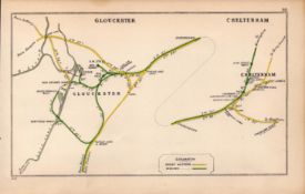 Gloucester & Cheltenham Antique Railway Junction Diagram-30.
