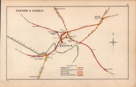 Chester & Saltney Antique Railway Junction Diagram-16.