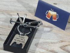6 x Father/Dad Keyring. Bottle Opener. Toolkit Keyring Decoration. Presentation Box. RRP £30