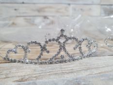 9 x Diamante Crystal Tiaras Wedding Crowns. RRP £108