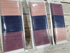 3 x Packs of 120 Hairbands. 6 Different Colours In Each Pack. RRP £24
