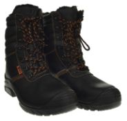 Safety Toe Army Style Boots. Saiga. Size EU 45. RRP £69