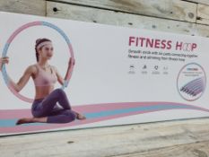 3 x Weighted Fitness Hoops. Comes In Sections That You Join Together. RRP £54