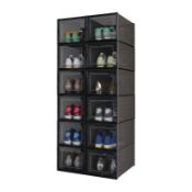 Yitahome Individual Shoe Storage Boxes - 18 In Each Box RRP £72