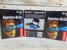 3 x Kosmos Children's Fun Spy Glasses RRP £51
