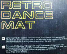 Orb Retro Dance Mat Built In 110 Songs & 9 Retro Games RRP £36
