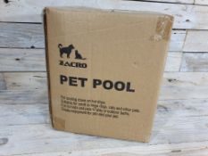 Zacro Foldable Pet Pool 80cm x 20cm RRP £28