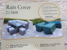 Rattan Garden Furniture Rain Cover. 3 Pieces In Pack. 21568. RRP £40