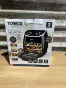Tower 11L 5 In 1 Manual Air Fryer Oven. RRP £100. Grade U