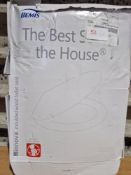 Bemis Moulded Wood Toilet Seat. RRP £20. Grade U