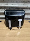 Salter Dual Basket Air Fryer. RRP £90. Grade U