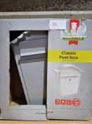Burg Wachter Classic Post Box. RRP £40. Grade U