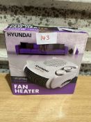 Hyundai 2000W Heater. RRP £30. Grade U