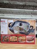 Judge Non-Stick Electric Skillet. RRP £80. Grade U