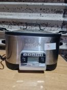 Crockpot Slow Cooker. RRP £80. Grade U