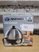 Daewoo Egg Cooker. RRP £30. Grade U