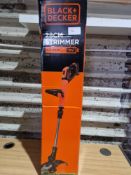 Black+Decker 28Cm Strimmer. RRP £120. Grade U