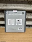 Moda Bathroom Storage Unit. RRP £15. Grade U