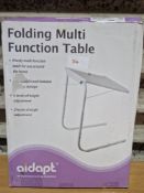 Aidapt Folding Multi Function Table. RRP £40. Grade U