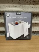 Moda Bathroom Storage Unit. RRP £15. Grade U