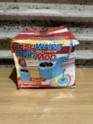 Easy Ring Microfibre Spin Mop. RRP £20. Grade U