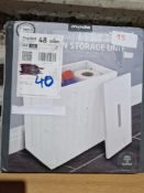 Moda Bathroom Storage Unit. RRP £15. Grade U