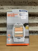 Status Quartz Heater 800W. RRP £20. Grade U