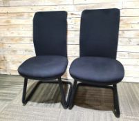 2 x Herman Miller Style Chairs In Black £229 Each