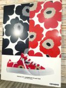 Original Converse Tour Poster from 2011. 'The Fall', The Marimekko Collection. 122cm x 92cm