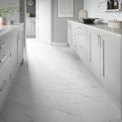 1 Pallet of Castello Marble Waterproof Vinyl Tile Click Floor 18.6m2 (10 Packs)