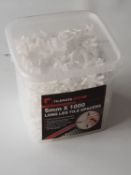 4 x 1000 Tilemate Pro - Long Leg Tile Spacers (5mm X 35mm x 35mm)