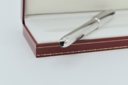 Brand New - Louis Cartier Pen - Limited Platinum Plated Dandy Fountain Pen – 1990